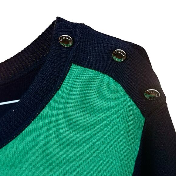 Tommy Hilfiger Knit Colorblock Hotel California Stripe Sweater Dress Size 0X NWT - Picture 4 of 7